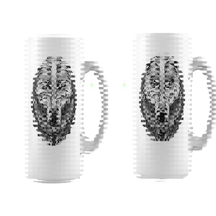 The Guardian Spirit Wolf & Dog Lover Aquarelle Graphic Print Coffee Mug