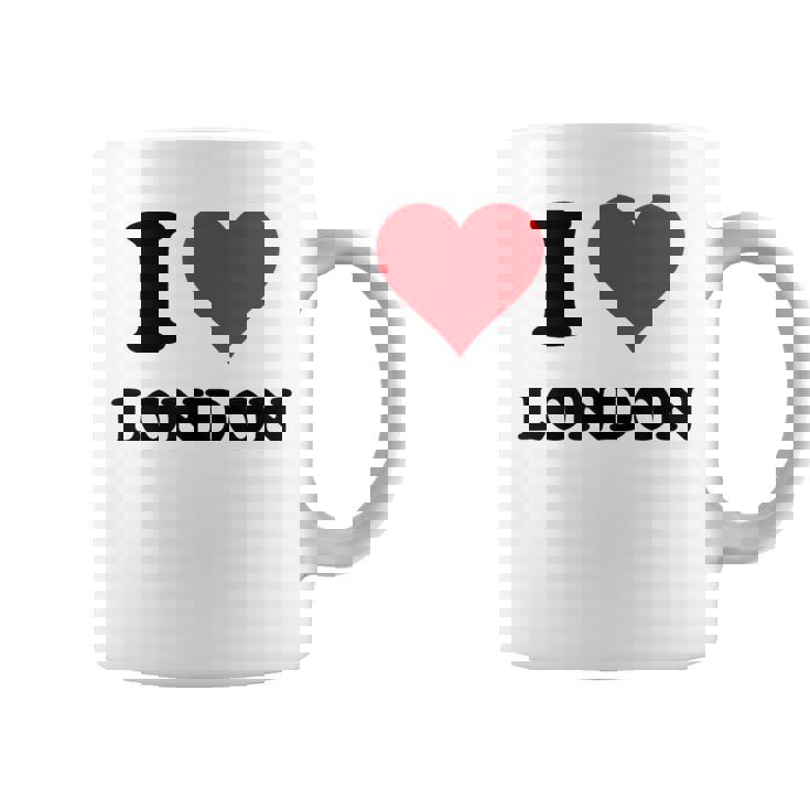 I Heart London Nombre I Love Cosas Personalizadas Taza de café