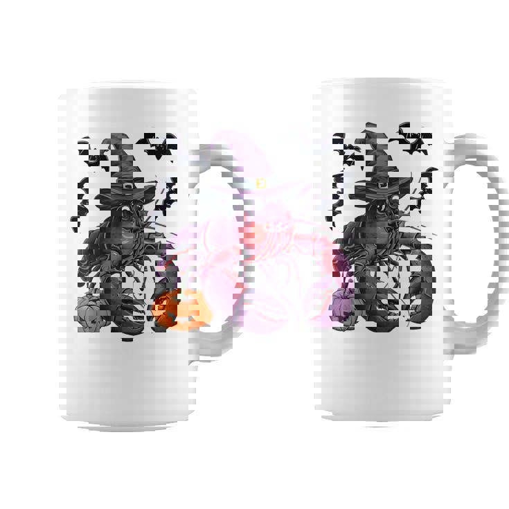 Lobster Halloween Costume Scary Pumpkin Bat Witch Graphic Print Coffee Mug