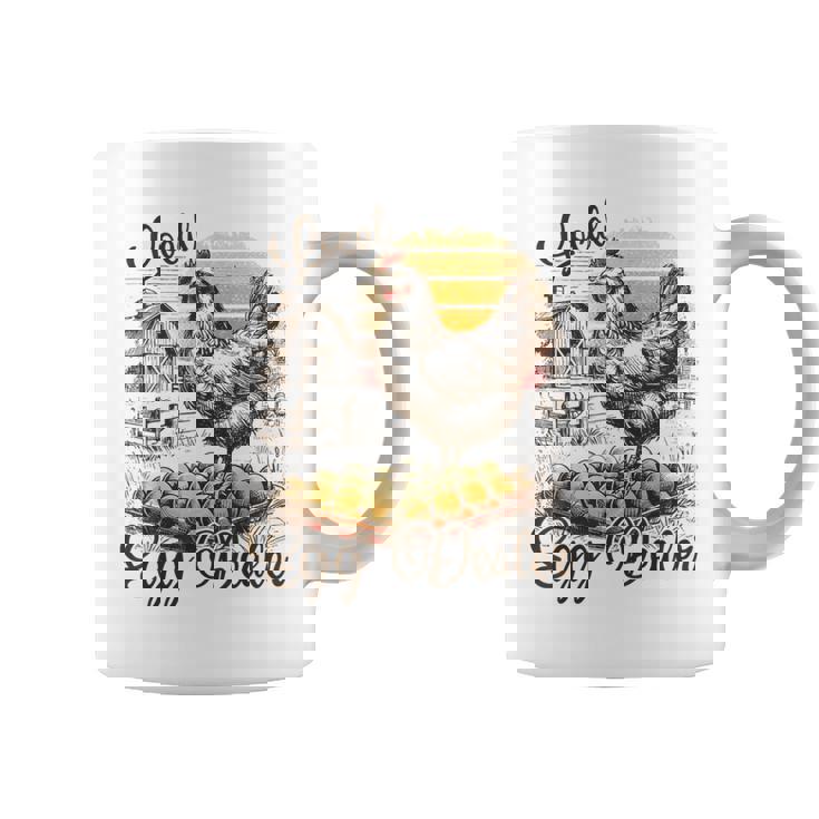 Local Egg Dealer Chicken Farmer Poultry Farm Fresh Eggs Coffee Mug