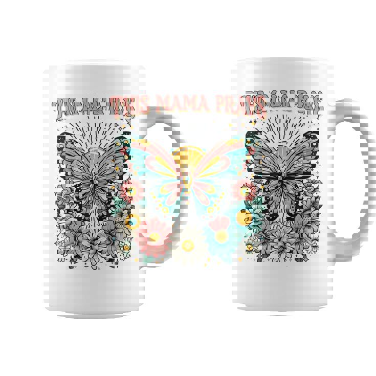 This Mama Prays Christian Mommy Faith Mother's Day Coffee Mug