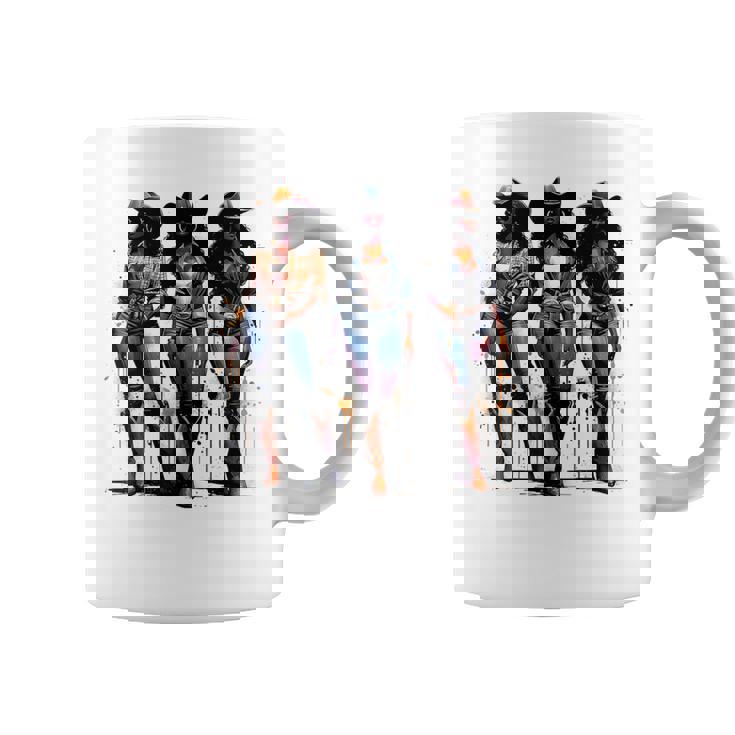 Melanin Black African Cowgirl Western Black History Coffee Mug