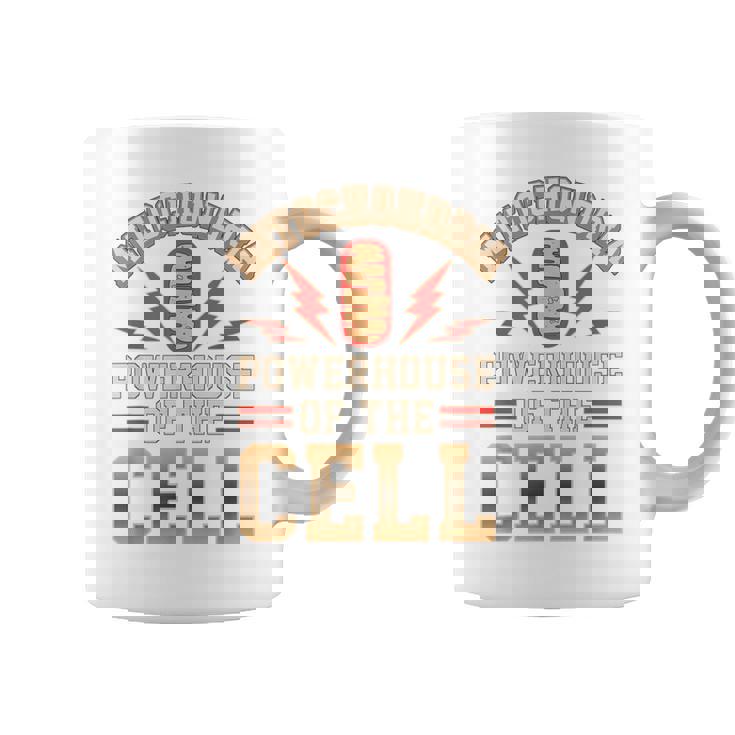 Mitocondria Is The Powerhouse Of The Cell Taza de café