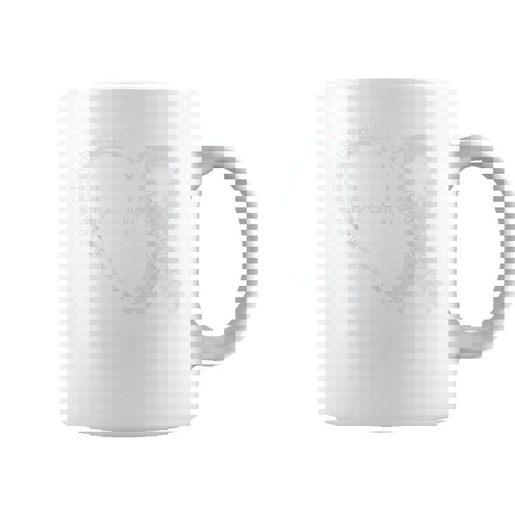 Multiple Sclerosis Awareness Ms Awareness Heart Support Coffee Mug