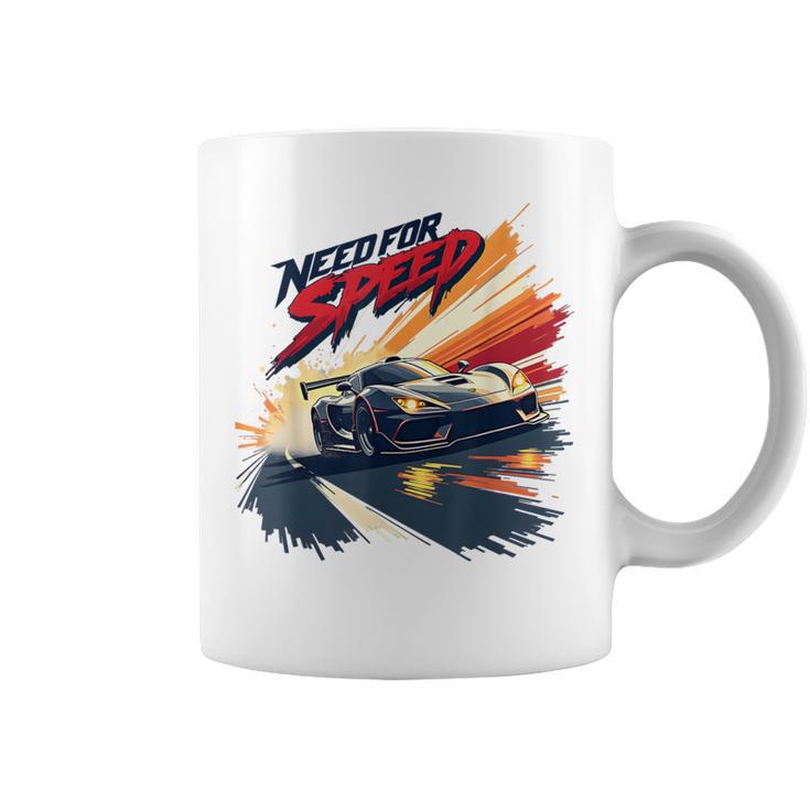 Need For Speed High-Octane Racing Graphic Gray Tassen