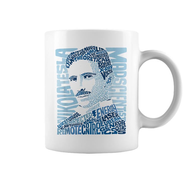 Nikola Tesla Illustration By Glitschika s Tassen