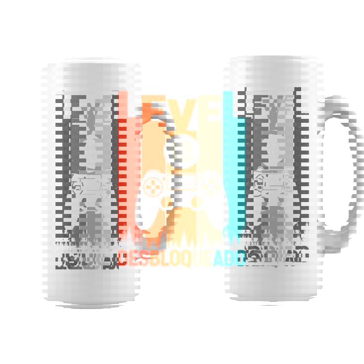 Nivel 13 Desbloqueado Gaming 13 Cumpleaños Bddayideo Gamer Manga Larga Taza de café