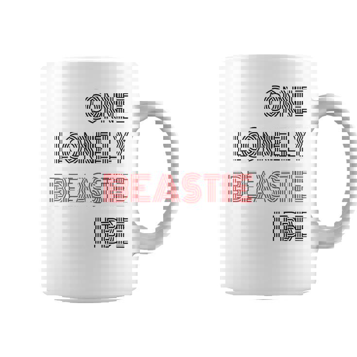 One Lonely Beastie I Be Quote Saying Humor Sarcastic Coffee Mug