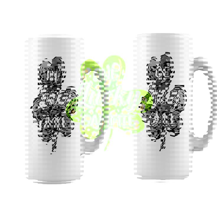 One Lucky Gammie Irish Shamrocks St Patrick's Day Coffee Mug