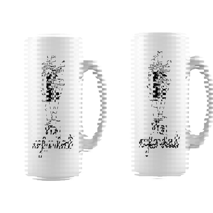 What Me Plan Ahead One Man Band Sketch Graphic Print Coffee Mug