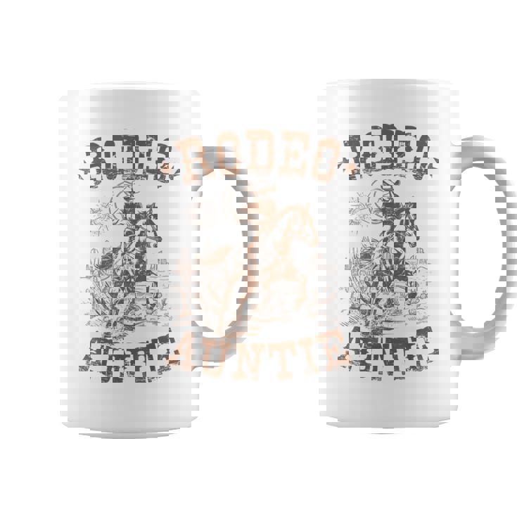 Rodeo Auntie Western Cowboy Family Matching Mother's Day Coffee Mug