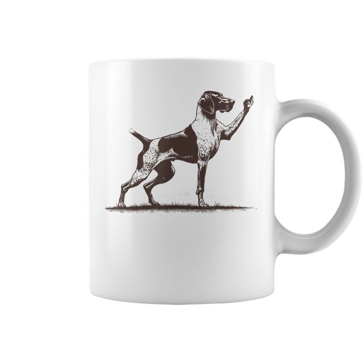 Rude Pointer Dog German Shorthair Dog Coffee Mug