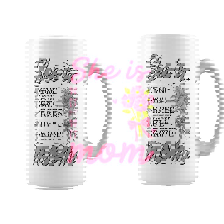 She Is Mom Christian Mother's Day Jesus Mama Religious Women Coffee Mug