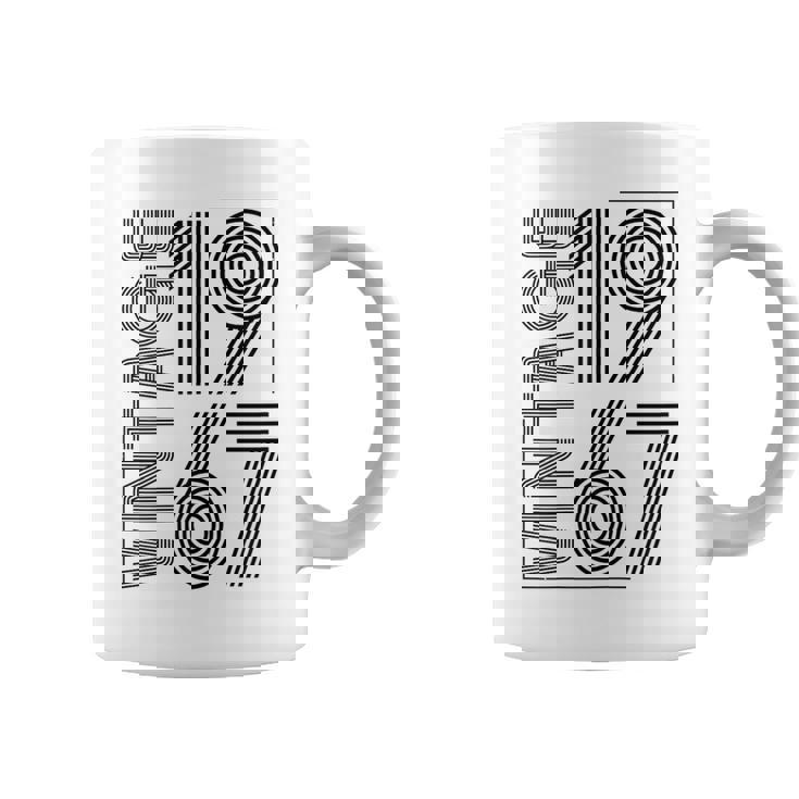 Sintage De 1967 Para Retro Divertidas Cumpleaños De 1967 Taza de café