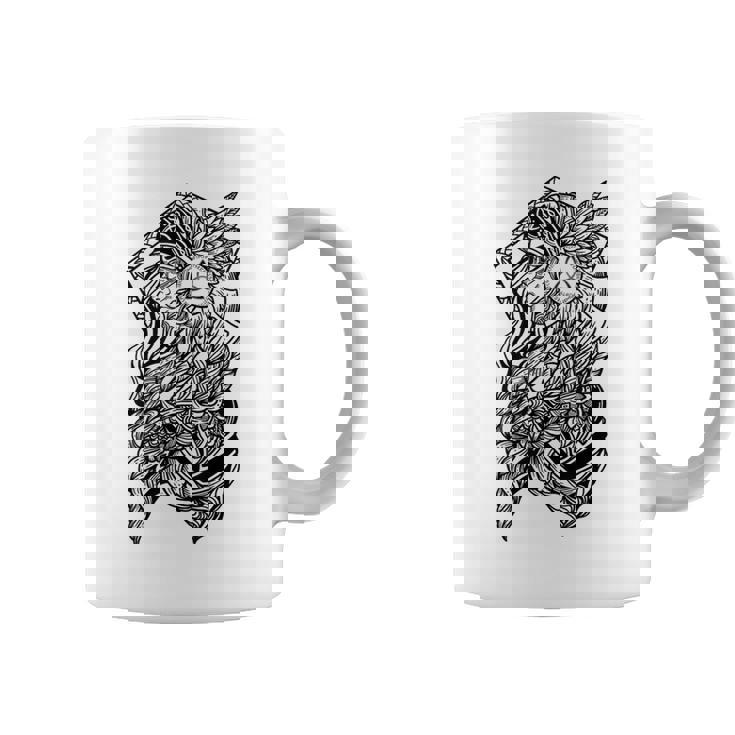Sirvientaalkiria Ikinga Guerrera Del Norte Taza de café