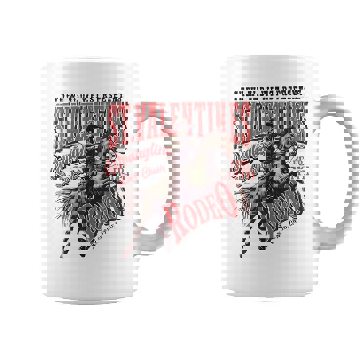 St Valentine's Wild West Rodeo Vintage Western Cowboy Coffee Mug