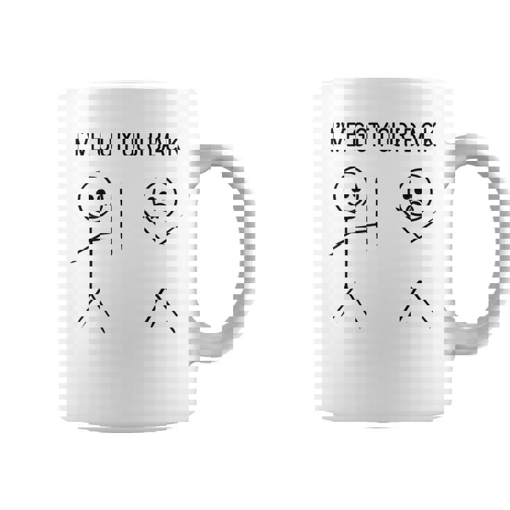 Stick Figure I Have Got Vintage Friendship Graphic Print Coffee Mug