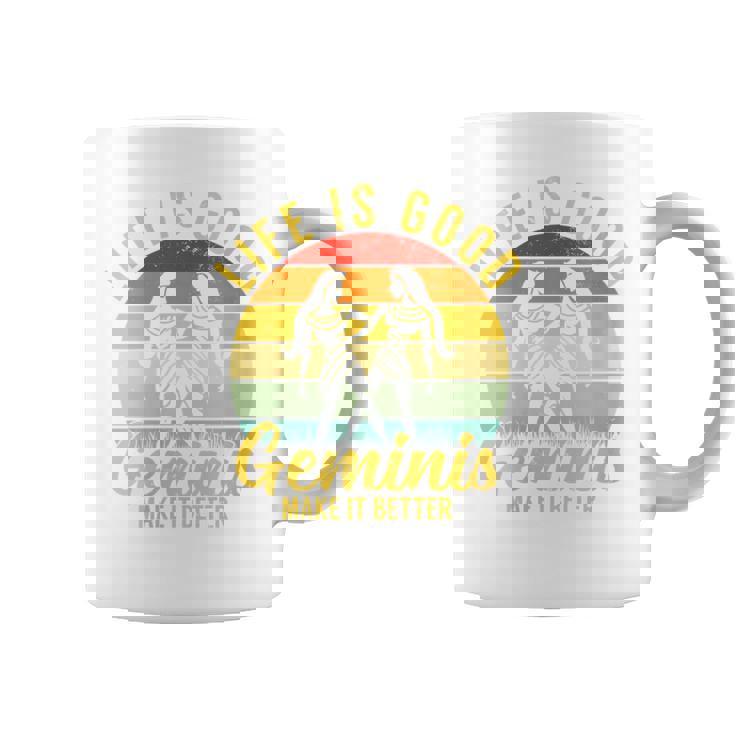 Suivi De Gémeauxintage Laie Est Un Bon Symbole Du Zodiaque Tasse