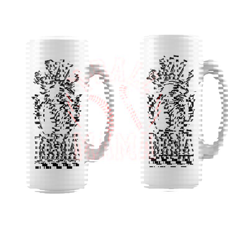T-Ball Mama Mom Mother's Day Coquette -Ball Womens Coffee Mug