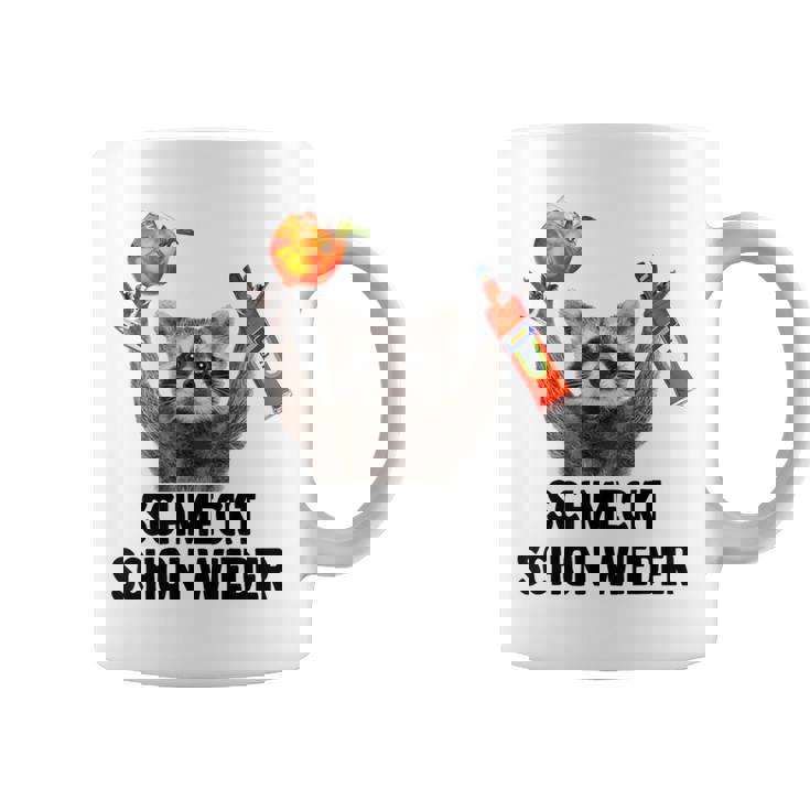 Tastes Again X Raccoon Meme Racoon X Pedro Spritz Tassen