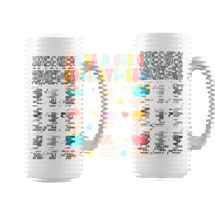 Tea Lover Herbal Tea Time Have A Cup Of Positivi-Tea Graphic Print Coffee Mug