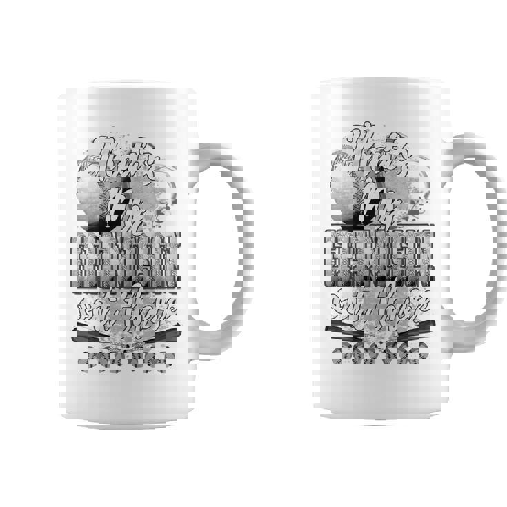 That's My Grandson Out There Baseball Grandma Coffee Mug