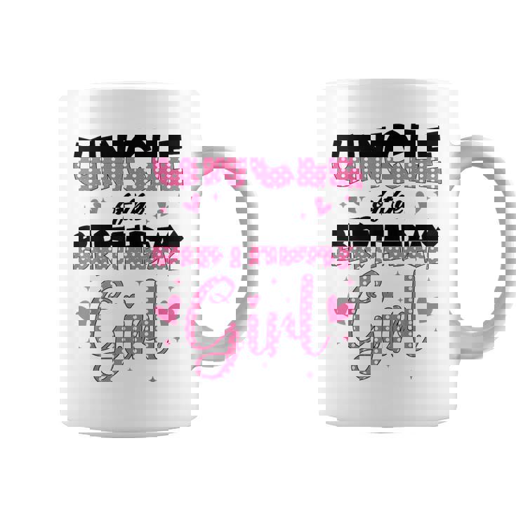 Uncle Of The Birthday Girl Family Party Decorations Coffee Mug