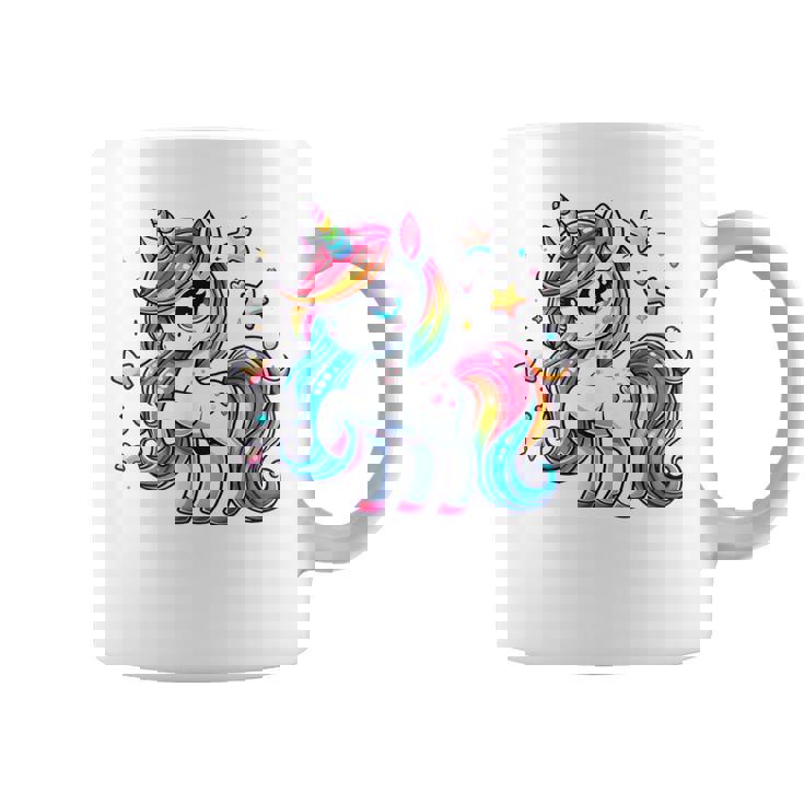 Unicorn For Girls Cute Rainbow Magical Unicorn Coffee Mug