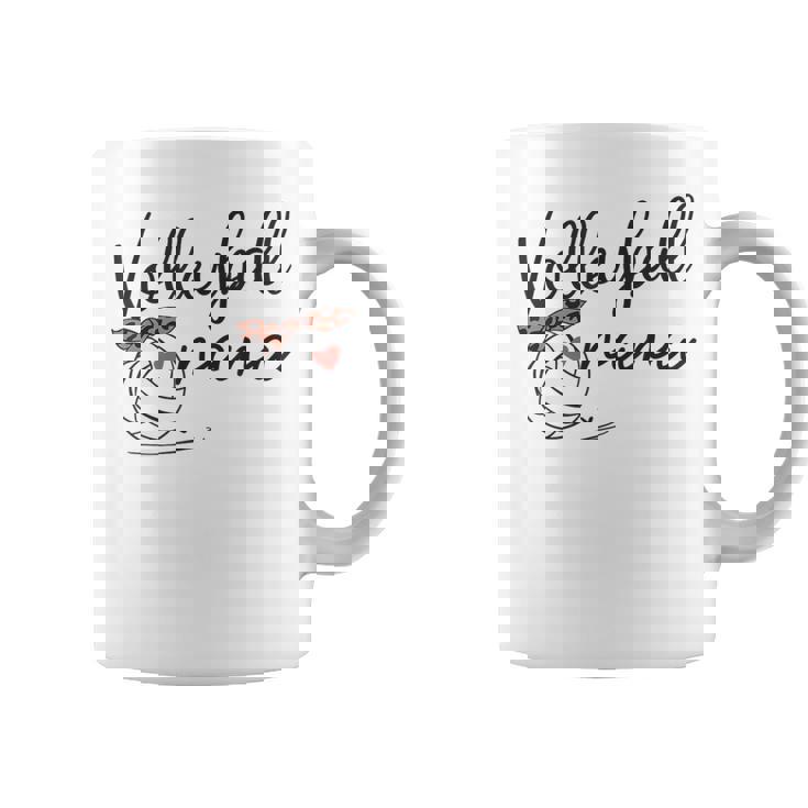Volleyball Nana Leopard Mother's Day Coffee Mug