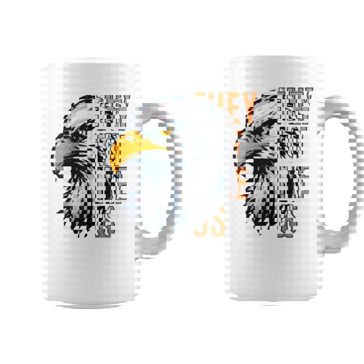 They Not Like Us Eagle Graphic Motivational Black History Coffee Mug