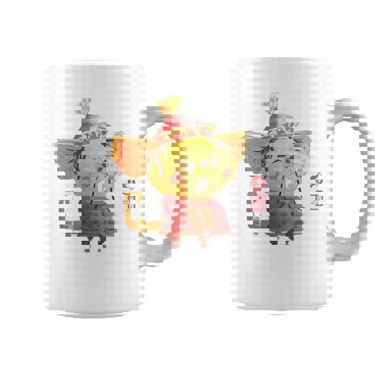 Year Of The Rat Chinese Zodiac Animal Horoscope Red Seal Premium Graphic Print Coffee Mug