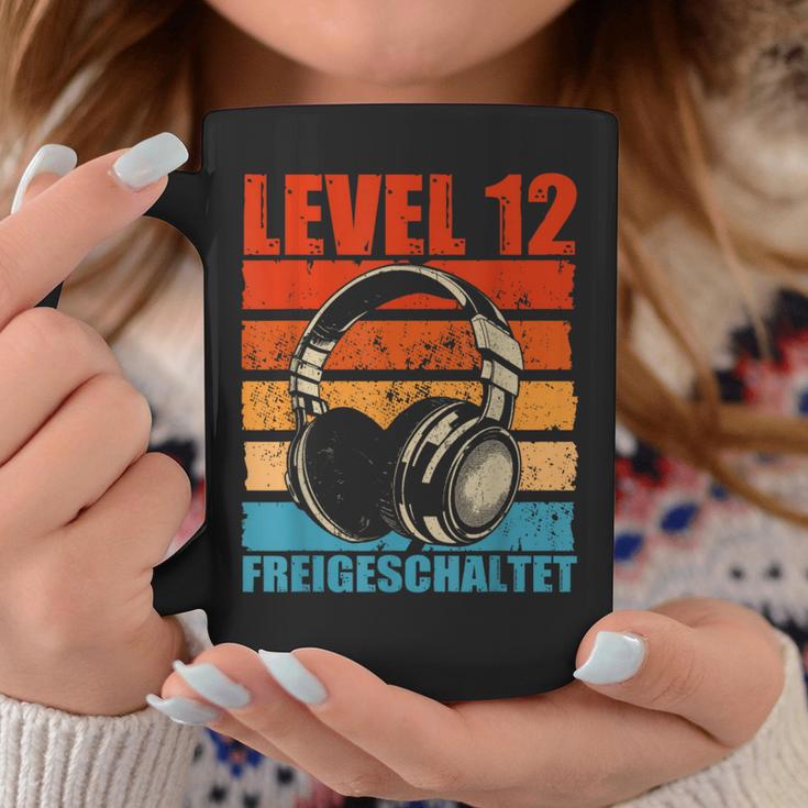 12Th Birthday Boysideo Gamer Level 12 Unlocked Boys Tassen Lustige Geschenke