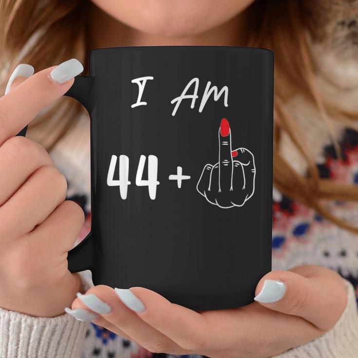 I Am 44 Plus 1 Middle Finger For A 45Th Birthday Tassen Lustige Geschenke