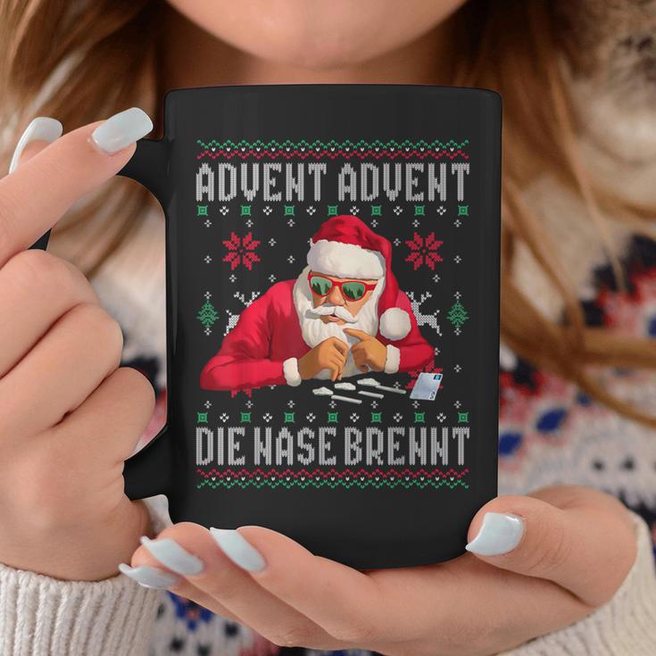 Advent Advent The Nose Burns X Xmas Christmas Santa Tassen Lustige Geschenke