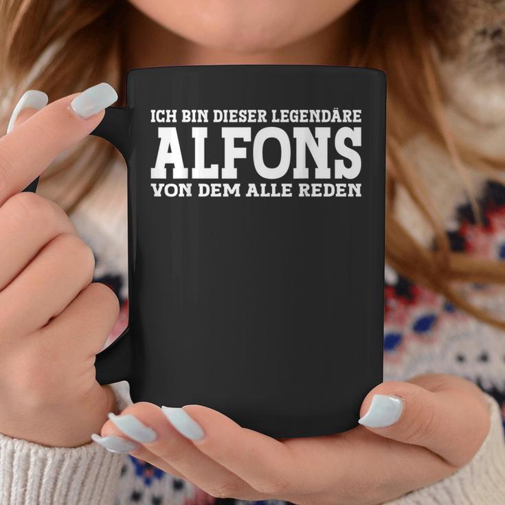 Alfons First Name Name Saying Alfons Tassen Lustige Geschenke