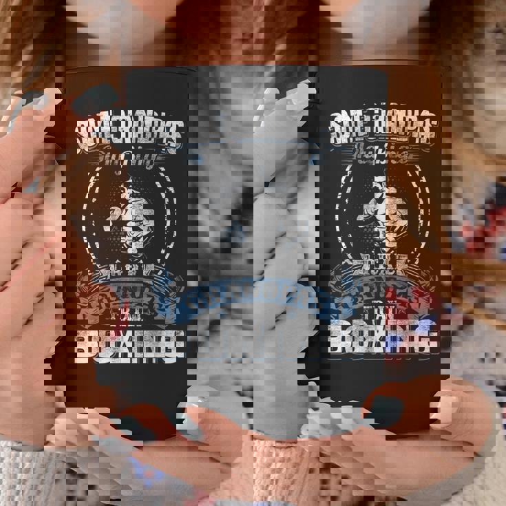 Algunos Abuelos Jugar Bingo Real Grandpas Jugar Boxeo Taza de café Regalos divertidos