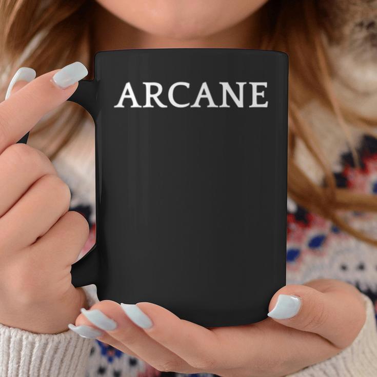 Arcane English Word Apparel Tassen Lustige Geschenke