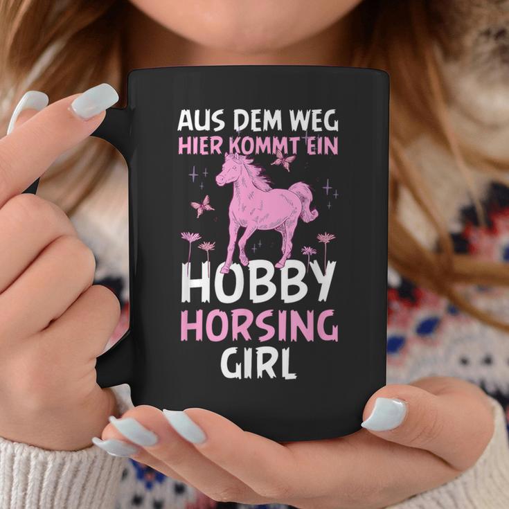 Aus Dem Weg Hobby Horsing Girl Riding Animal Women's Tassen Lustige Geschenke