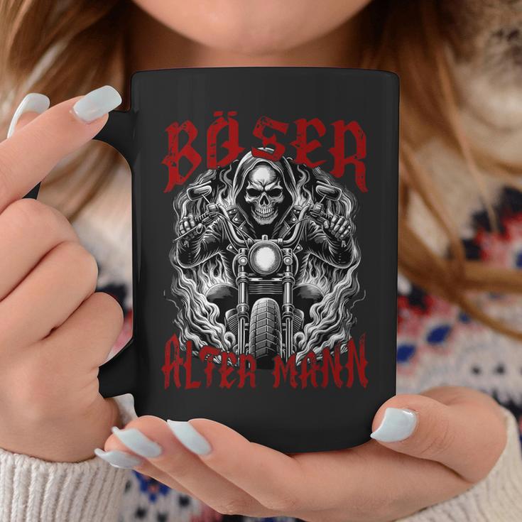 Bad Old Man Motorcycle Rider Biker Tassen Lustige Geschenke