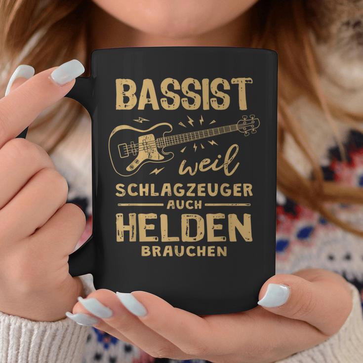 Bassist Weil Drummzeuger Auch Helden Nauch Bass Tassen Lustige Geschenke