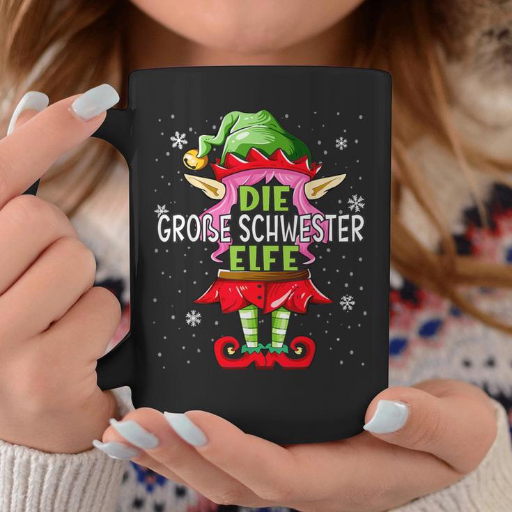 Big Sister Elf Christmas Family Christmas Tassen Lustige Geschenke