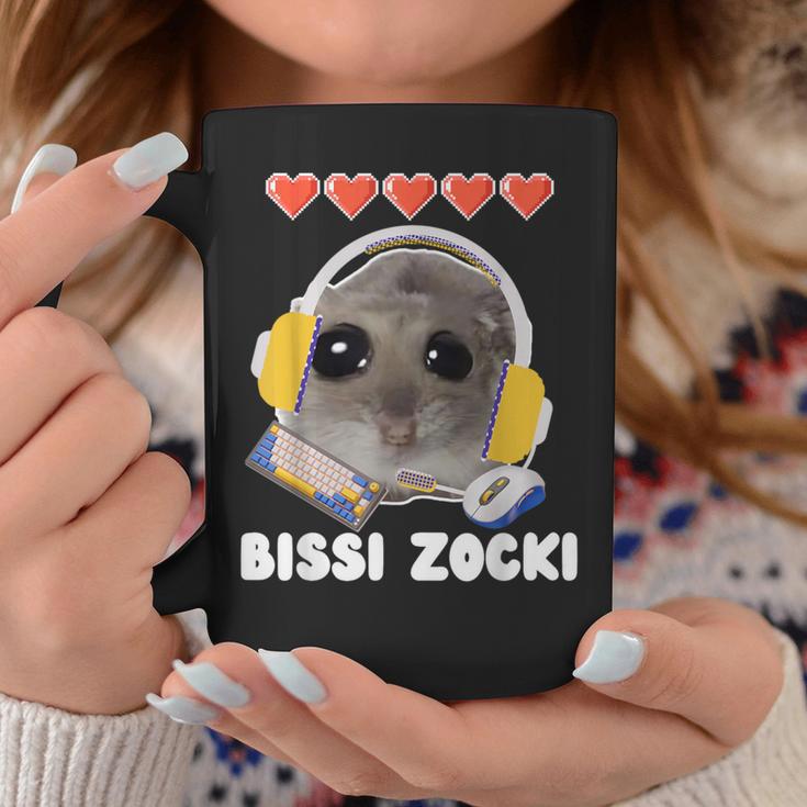 Bissi Zocki Sad Hamster Cute Hamstie Tassen Lustige Geschenke