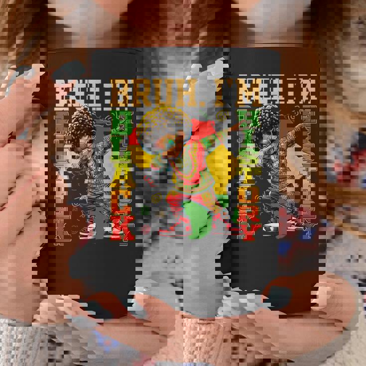 I Am Black History Dabbing Afro Boy Black History Month Coffee Mug Unique Gifts