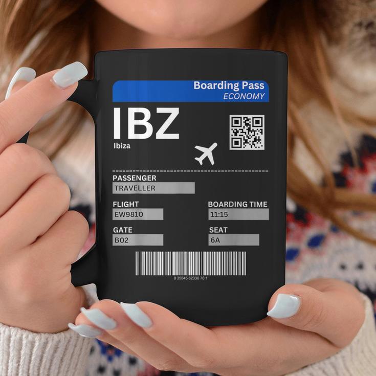 Boarding Pass Ibiza Ibz Flight Ticket Ibiza Tassen Lustige Geschenke