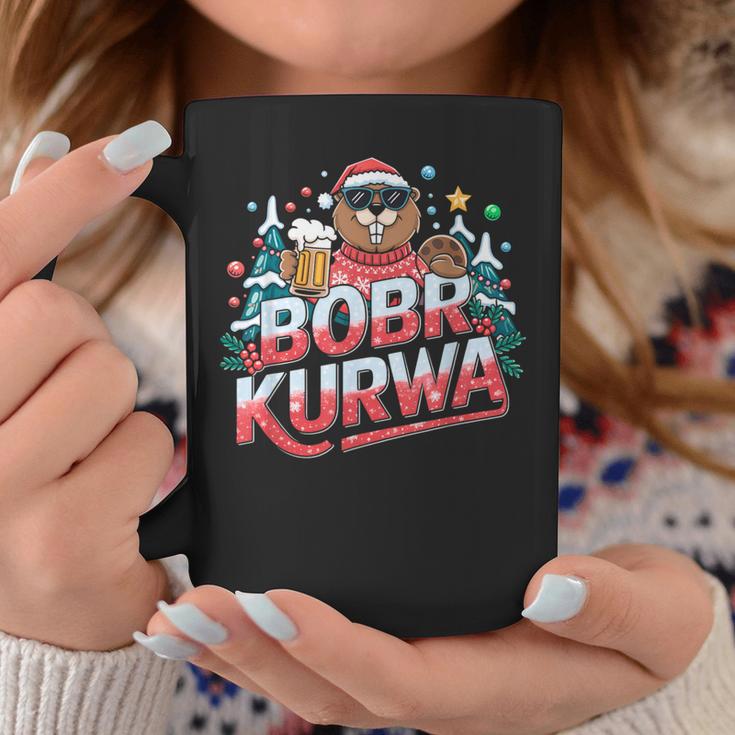 Bòbr Kurwa Bober X Xmas Weihnachtsbier Kurwa Bober Xmas Beer Tassen Lustige Geschenke