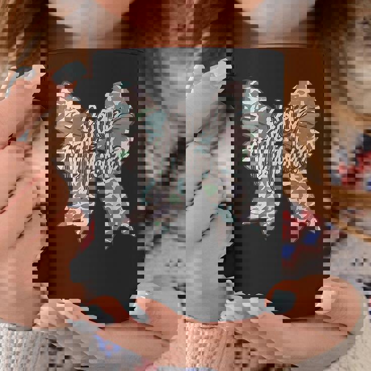 Boy Mama Camo Coquette Bow Camouflage Coffee Mug Funny Gifts