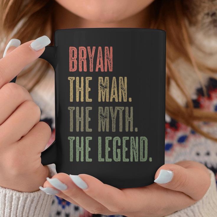 Bryan The Man The Myth The Legend Mythos Legend Name Tassen Lustige Geschenke