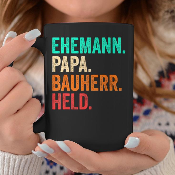 Builder Dad Husband Father's Day House Building Builder Tassen Lustige Geschenke