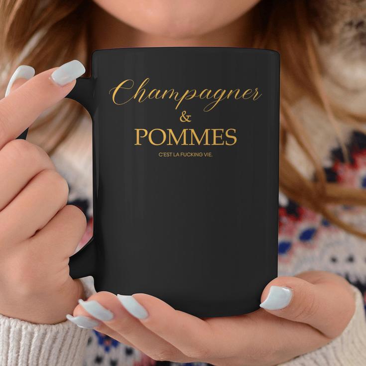 Champion & Pommes C'est Laie Tassen Lustige Geschenke