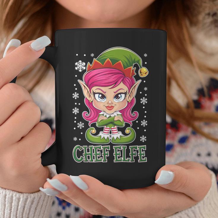 Chef Elf Saying Outfit Christmas Tassen Lustige Geschenke